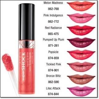  Avon SuperSHOCK Lip Shine SPF 15 Tickled Pink: Beauty