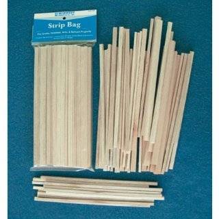 Midwest Products Project Woods Balsa & Basswood Strip Economy Bag