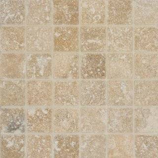   Tumbled Limestone Tile, Earth, 6 Total Square Feet