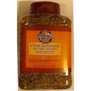 Farmer Brothers Steak Seasoning with no MSG 1lb 12 oz Large Restaurant 