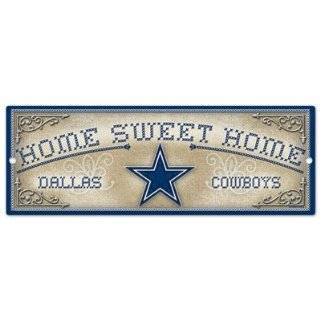  Dallas Cowboys Fan Cave Wood Sign: Sports & Outdoors