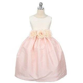 com Sweet Kids Little Girl Ivory Petal Flower Girl Dress 6M 12 Sweet 