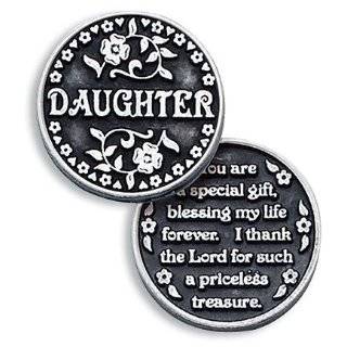  Mom I love You Pewter Pocket Good luck Love Token Coin 