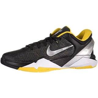 Nike Kobe VII 7 GS Black Yellow Silver 2012 Youth Basketball Shoes 