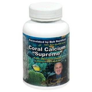 Coral Calcium Supreme 1000mg Formulated & Endorsed by Bob Barefoot 90 