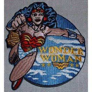 DC Comics WONDER WOMAN Flying Embroidered Figure Patch