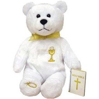  First Communion Catholic Bear Stuffed Animal: Everything 