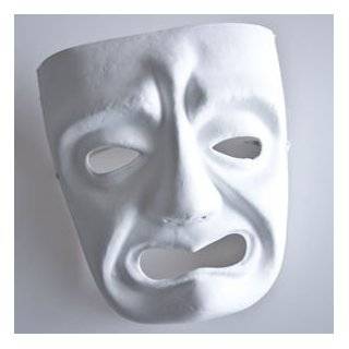  Mardi Gras Comedy Paper Mache Mask: Toys & Games