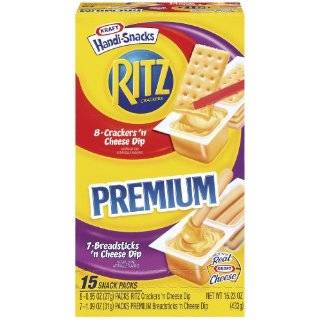   Handi Snacks Ritz Cheese Variety Pack, 15.23 Ounce Boxes (Pack of 4