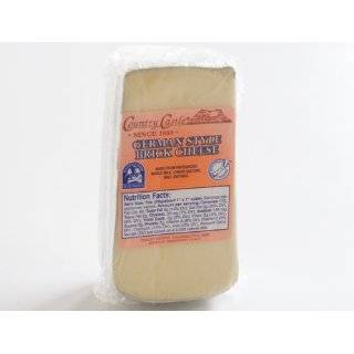 Brick Cheese by Wisconsin Cheese Mart Grocery & Gourmet Food