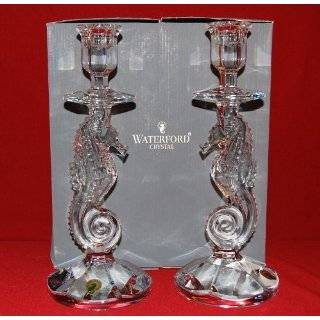 Waterford Crystal Seahorse Candlestick 