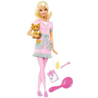  Barbie I Can Be Pet Vet Doll   New 2012 Version Toys & Games