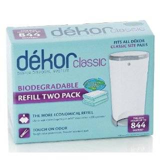 Diaper Dekor Refills   Biodegradable (2 Pack)   Regular