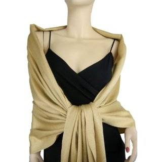  Pashmina/Silk Wrap Black Clothing
