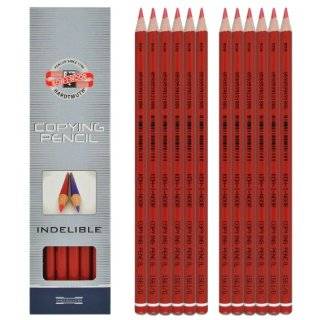   Koh i noor 12 Blue Copying Indelible Pencils. 1561E