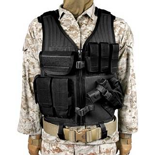 UTG Sportsman Tactical Scenario Vest, Black UTG Tactical Scenario Vest