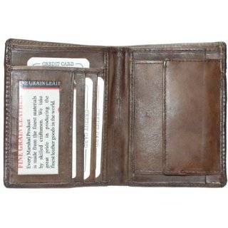   Genuine Leather Bi fold Mens Wallet With Credit Card Slots #1518CF