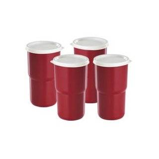 Tupperware Tumbler Set 16 Oz Purple 