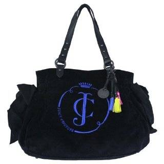 Juicy Couture Neon Ms Daydreamer Bag Black Electric Blue