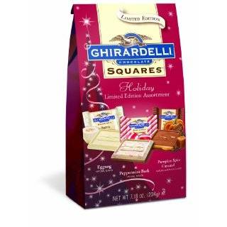 Ghirardelli Chocolate Squares Limited Edition Holiday Assortment, 7.18 