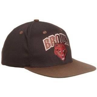 NCAA Brown Bears Primary Logo Black College Snap Back Team Hat