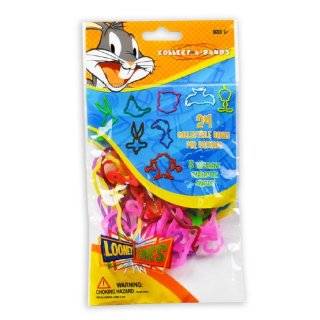  Looney Tunes Boys Logo Bandz Silly Kids Bands 20PK: Toys 