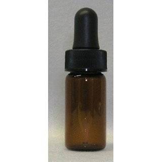  Glass Amber Bottles with Droppers 1/2 Oz   12 Per Bag 