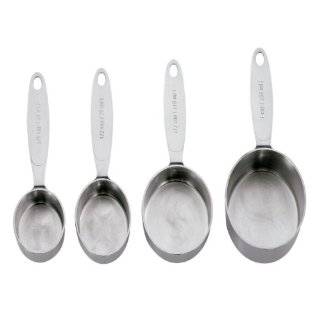  Cuisipro Stainless Steel Measuring Cup and Spoon Set 