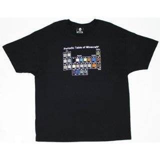 Periodic Table Of Minecraft   Minecraft T shirt