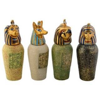 Canopic Jars   Cold Cast Resin   3.5 Height