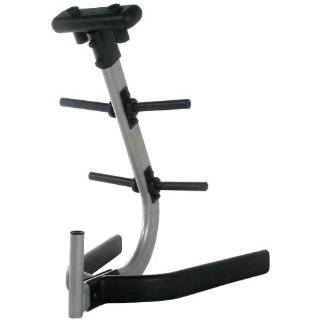  CAP Barbell Standard Plate Rack, Black and White: Sports 