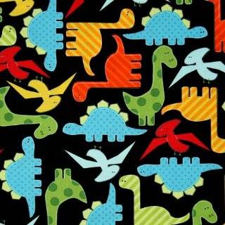 Michael Miller fabric Dino Dudes cute dinosaur (Sold in multiples of 0 