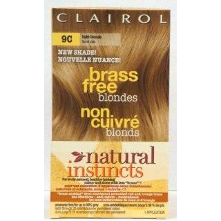    Clairol Natural Instincts Brass Free 9C Light Blonde Beauty