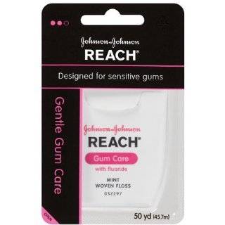 Reach Gentle Gum Care Woven Dental Floss, Fluoride, 50 Yard Dispensers 