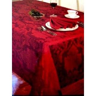 Waterford Marquis Vincente 25 Piece Table Linen Set: Tablecloth 60 x 