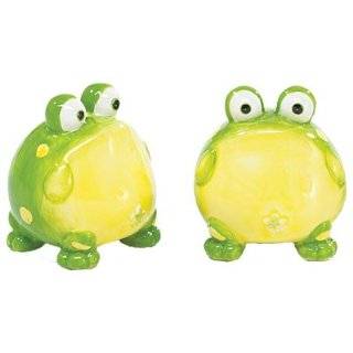 Toby The Toad Frog Salt And Pepper Shakers For Kitchen Decor