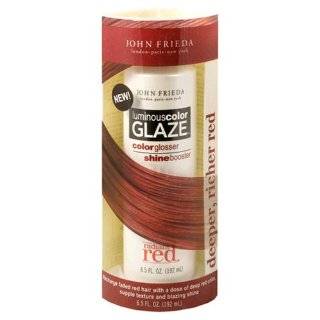 John Frieda Radiant Red Luminous Color Glaze, 6.5 Fl. OZ. Bottle (4 