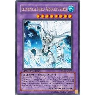 Yu Gi Oh Card   YG04 EN001   ELEMENTAL HERO ABSOLUTE ZERO (Ultra Rare 
