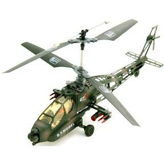 RC Apache Helicopter 4 Channel Remote Control Ready To Fly