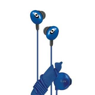 iLuv iEP311YEL The Bean In ear Stereo Earphone with Volume Control 