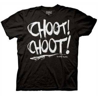  Swamp People Troy Landry Choot Em! Black Adult T shirt 