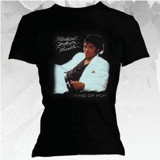  Michael Jackson Red and Black Shoulder Bag: Thriller Music 