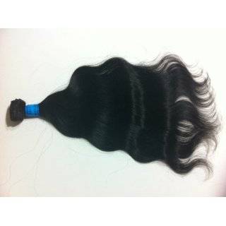   Authentic Virgin Brazilian Remy Hair Curly/deep Wave 16 #1b: Beauty