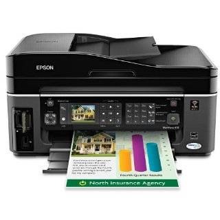 Epson WorkForce 610 Wireless Color Inkjet All in One Printer 