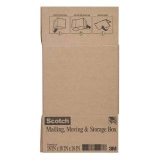  Scotch Mailing, Moving, and Storage Box, 18 Inches x 18 