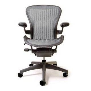 Aeron Chair by Herman Miller   Basic   Graphite Frame   Carbon Classic 