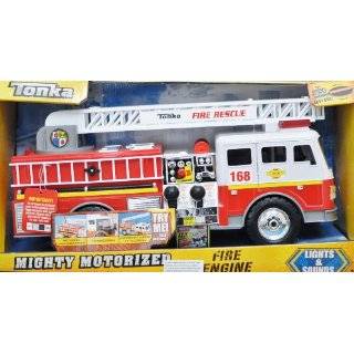 Tonka Toy Mighty Motorised Red Fire Engine Truck