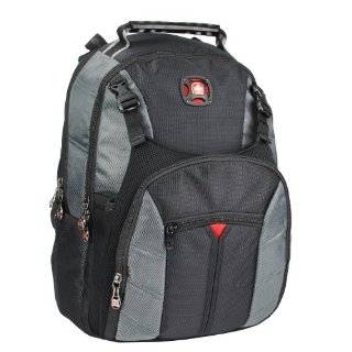 Wenger SwissGear SHERPA Laptop Notebook Computer Backpack   Black