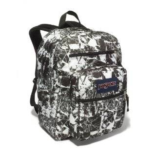   JanSport Big Student Classics Series Backpack, Black/White Shatter