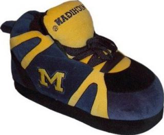  Comfy Feet Michigan Wolverines 01 College Logo Slippers Shoes